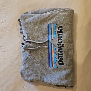 Patagonia Uprisal P-6 Logo Hoody - Gravel Heather